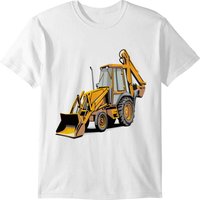 Backhoe Excavator Construction Operator Heavy Equi T-shirt
