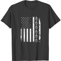 American Usa Flag Arrowhead Collector Artifacts T-shirt