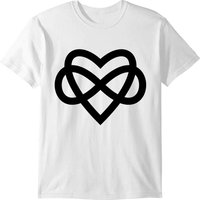 Polyamory Infinity Heart Symbol T-shirt