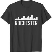 Rochester New York City Skyline T-shirt — T-shirts pour hommes