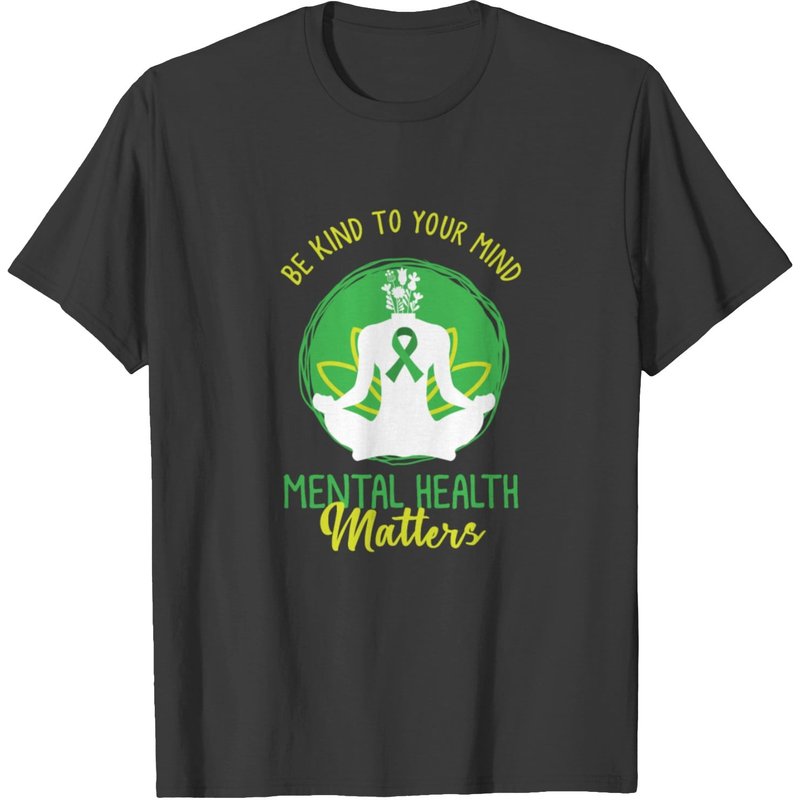 Mental Health Awareness T-shirt — Mens T Shirts