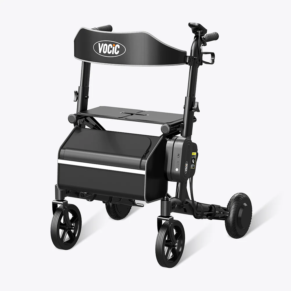 Vocic Z73 Electric Outdoor Foldable Rolling Walker — Mobility Aids