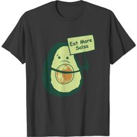 Eat More Salsa T-shirt — Mens T Shirts