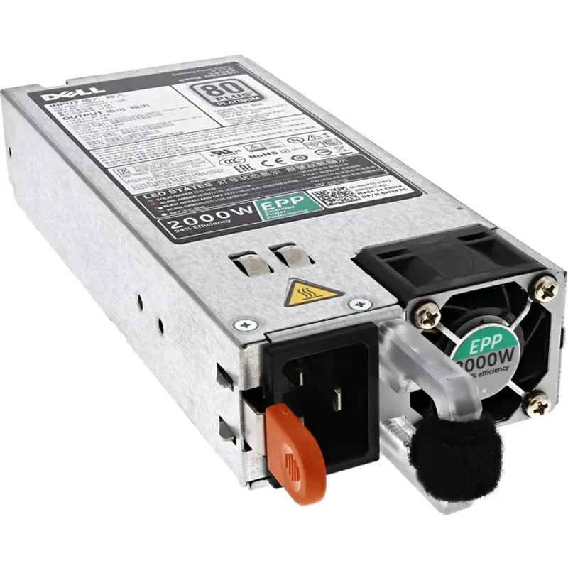 Dell MVP7C | 2000-Watts 100-240V AC 50-60Hz EPP 80-Plus Platinum Power Supply for PowerEdge FX2S Enclosure — Blocs d'alimentation