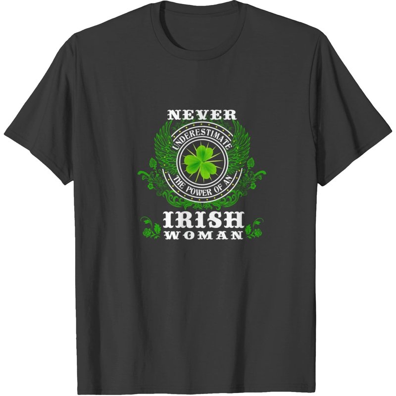 The Power Of Irish Woman Gift T-shirt — T-shirts pour hommes
