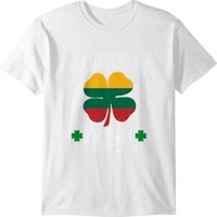 Lithuanian Irish Clovers Leaf T-shirt