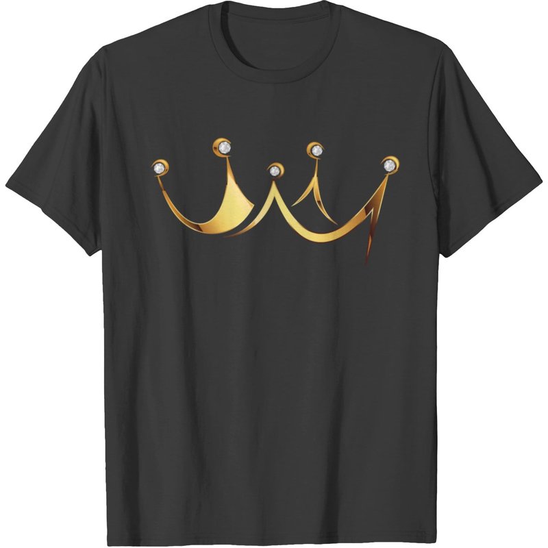 Crown With Diamonds T-shirt — Mens T Shirts