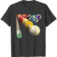 8-ball Pool Team Cool Design For Bar Leagues And T T-shirt