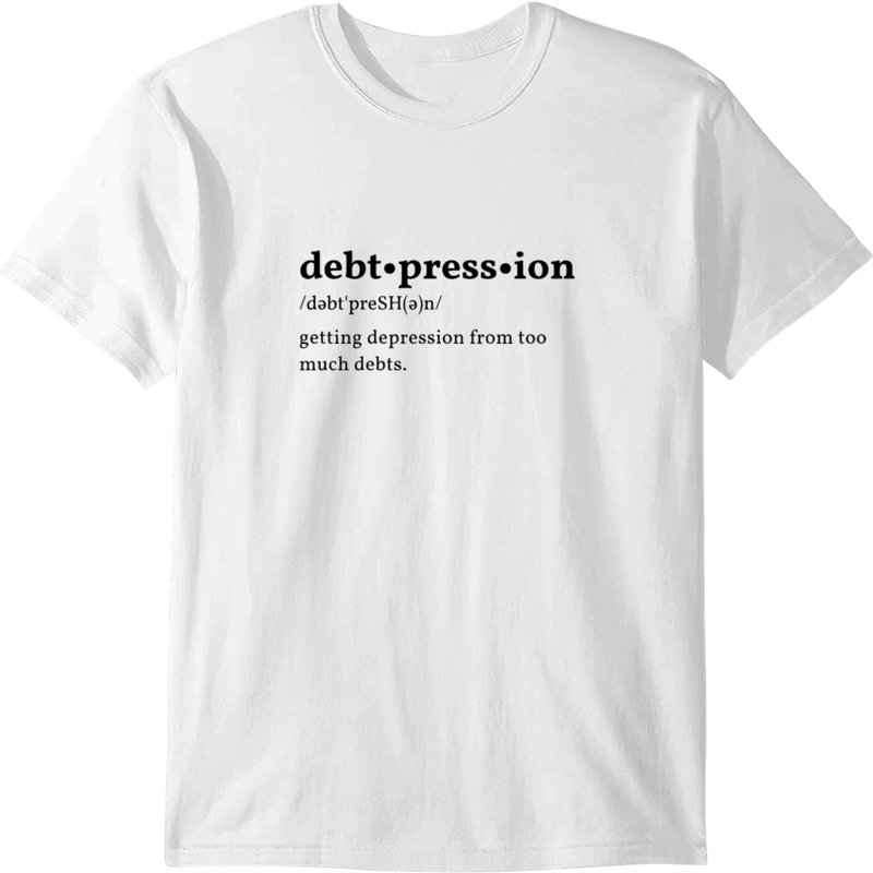 Debt-pression T-shirt — T-shirts pour hommes
