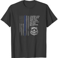 Support Police Officers Memorial T-shirt