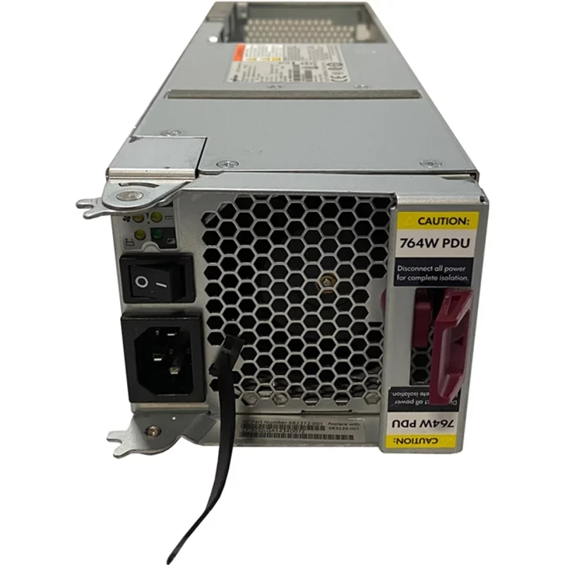 HP 683239-001 | 764-Watts 100-240V 50-60Hz 80-Plus Silver Hot-Pluggable Power Supply for 3Par StoreServer 7200/7400 — Power Supplies