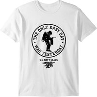 Navy Seals T Shirt The Only Easy Day Was Yesterday T-shirt