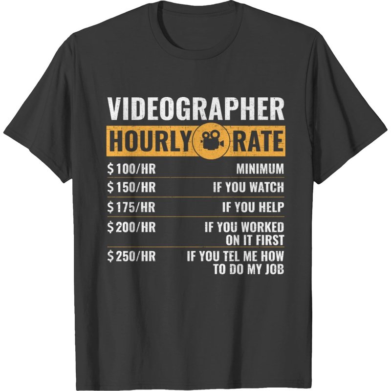 Video Definition, Video Editing T-shirt — Mens T Shirts