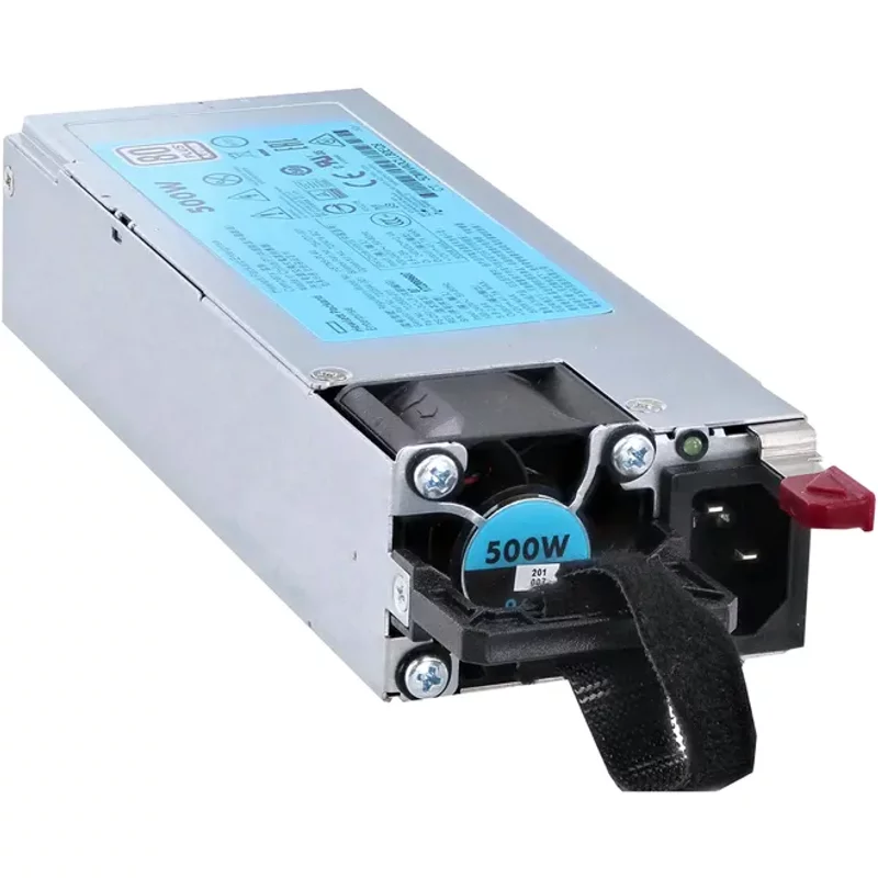 HP 723594-001 | 500-Watts 100-240V AC 50-60Hz 80-Plus Platinum Hot-Pluggable Power Supply for ProLiant DL360/DL380/ML350 Gen9 — Power Supplies