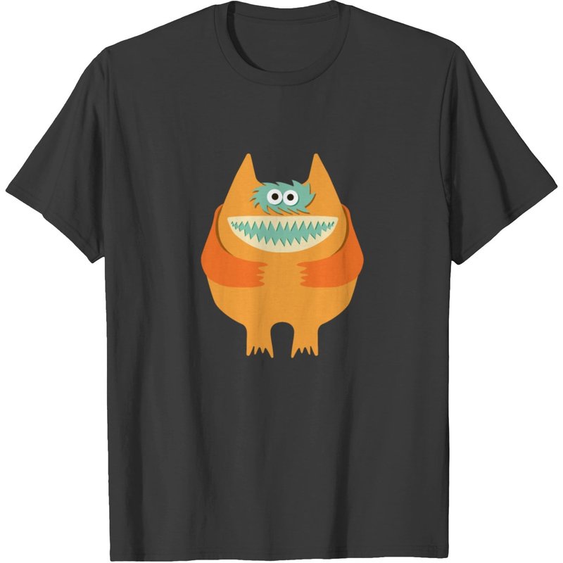 Vintage Nauga Stuffed Animal Cute Monster T-shirt — T-shirts pour hommes