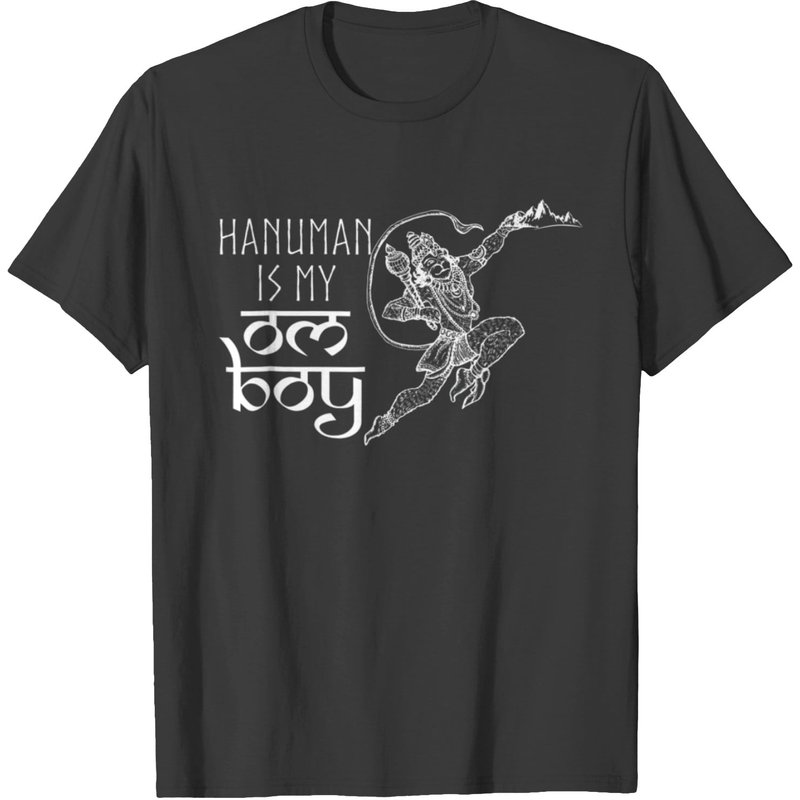 Funny Hanuman Is My Om Boy Hindu God T 2 T-shirt — T-shirts pour hommes