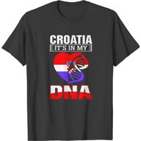 Croatia Dna Tshirt T-shirt — T-shirts pour hommes