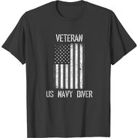 Veteran Us Navy Diver T-shirt
