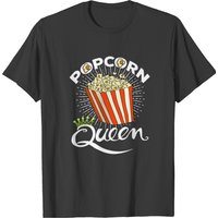 Popcorn Lover Girl T-shirt — Mens T Shirts