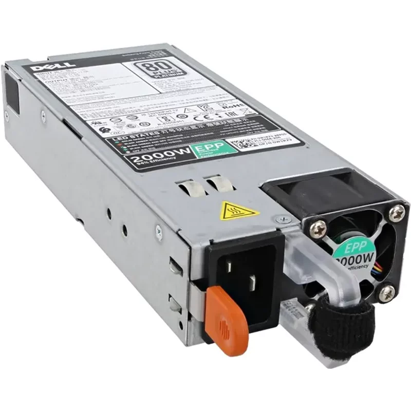 Dell Z2000E-S1 | 2000-Watts 100-240V AC 11.5A 50-60Hz 80-Plus Platinum Hot-Plug Power Supply for PowerEdge C4130 / FX2 Servers — Power Supplies