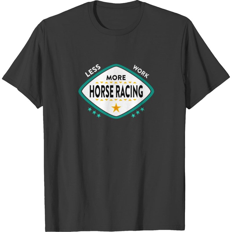 Horse Racing T-shirt — T-shirts pour hommes