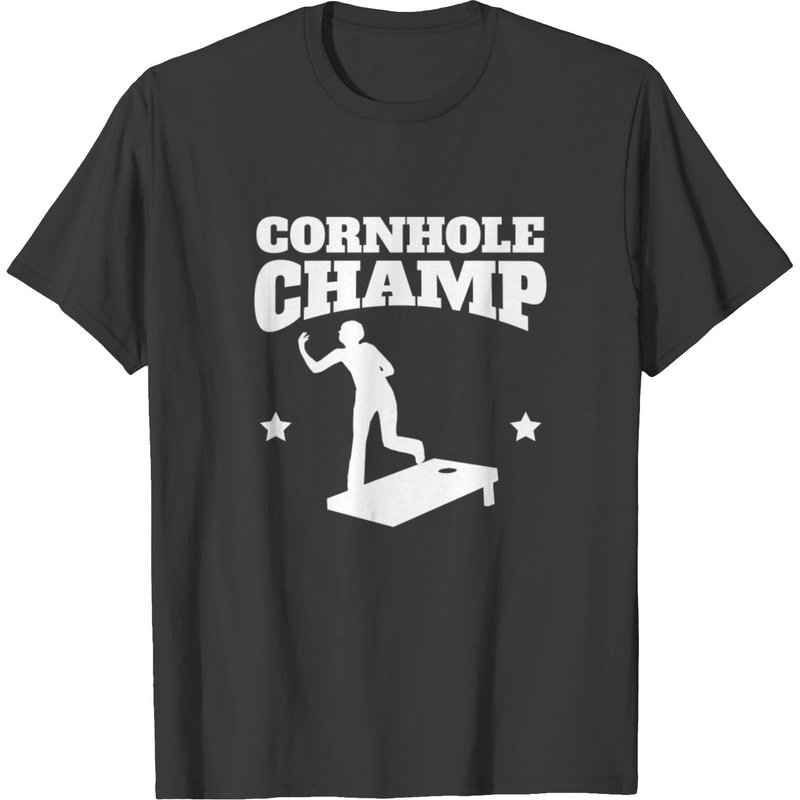 Cornhole Champ Funny Cornhole T-shirt