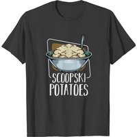 Scoopski Potatoes - Vegetable Potato Food T-shirt — T-shirts pour hommes