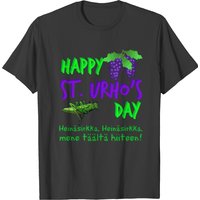 Happy St Urho's Day Finnish Grasshopper Novelty Gr T-shirt