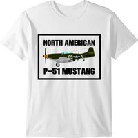 P-51 Mustang Iconic Wwii Warbird Plane Gift Idea T-shirt