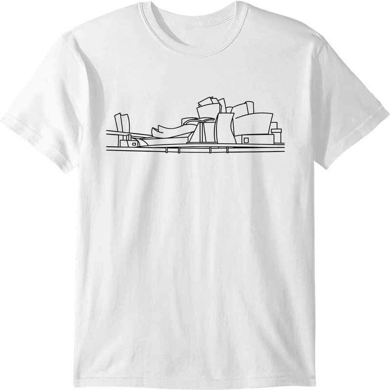 Guggenheim Museum Bilbao T-shirt — Mens T Shirts