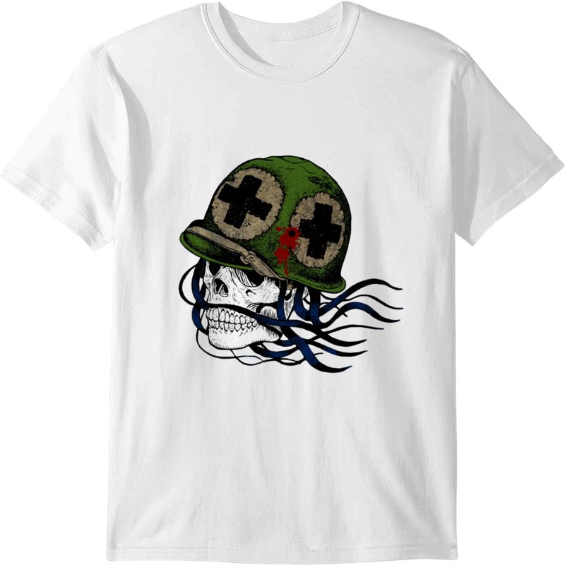 Soldier Skull Soldier T-shirt — T-shirts pour hommes