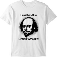 William Shakespeare Literature T-shirt — T-shirts pour hommes