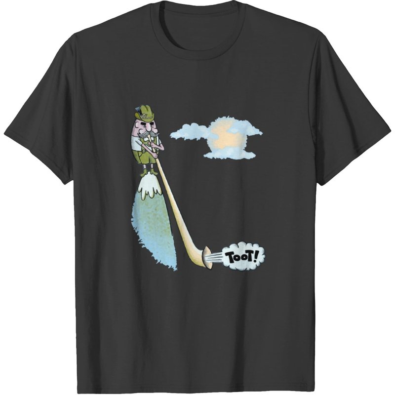 Tooting Your Own Horn T-shirt — Mens T Shirts