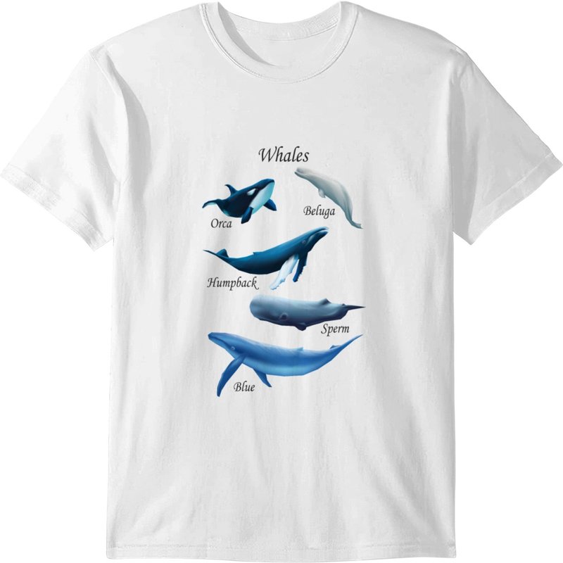 Whale T-shirt T-shirt — T-shirts pour hommes