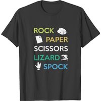 Tbbt Rock Paper Scissors Tv & Movies T-shirt T-shirt — Mens T Shirts