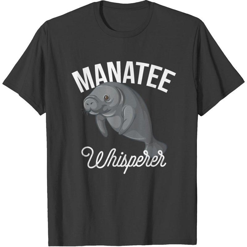 Manatee Whisperer Manatee Gift Animal Cute T-shirt — T-shirts pour hommes