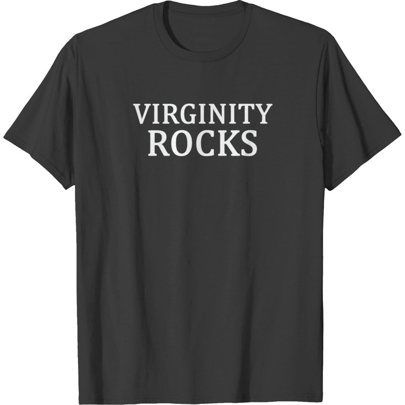 Virginity Rocks T-shirt T-shirt — T-shirts pour hommes