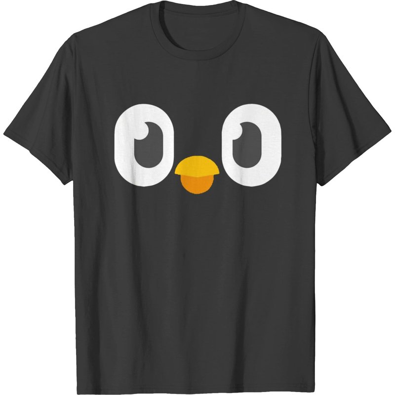 Duolingo Face T-shirt, Cute Duolingo Shirt — T-shirts pour hommes