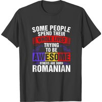 Awesome Born Romanian T-shirt