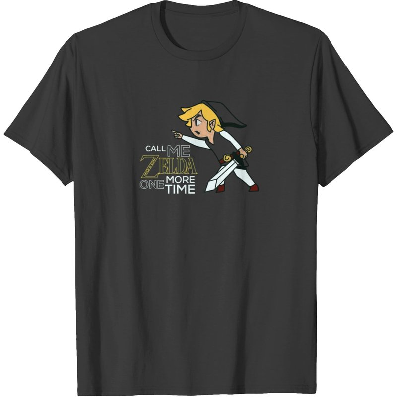Call Me Zelda One More Time T-shirt — Mens T Shirts