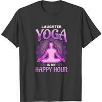 Laughter Yoga Is My Happy Hour Premium T-shirt
