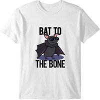 Bat To The Bone Cute Bat Pun T-shirt — T-shirts pour hommes