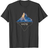 Matterhorn Famous Mountain Of Switzerland Zermatt T-shirt