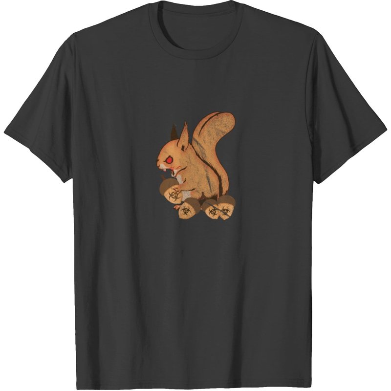 Zombie Squirrel Halloween Zombies T-shirt — Mens T Shirts