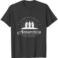 Antartica Penguins Great White Continent T-shirt — Mens T Shirts
