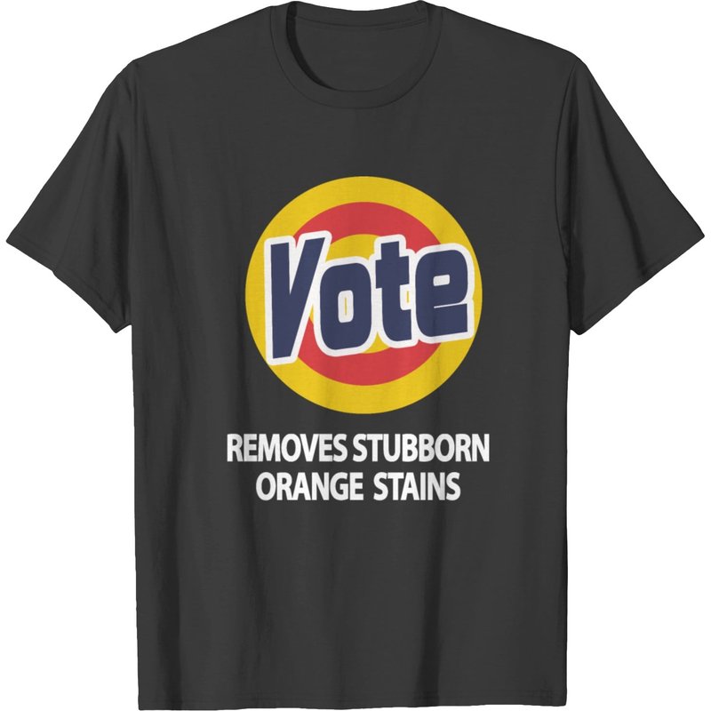 Vote Removes Stubborn Orange Stains T-shirt — Mens T Shirts