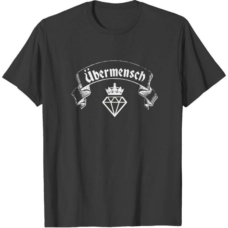 Ubermensch Nietzsche Philosophy Shirt T-shirt — T-shirts pour hommes