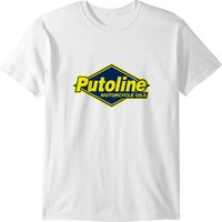 Moto X Putoline Oils Style Motorcycle Printed Moto T-shirt — T-shirts pour hommes