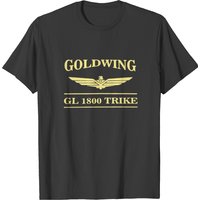 Goldwing Trike Bar Logo Tee Short Or Long Sleeve M T-shirt