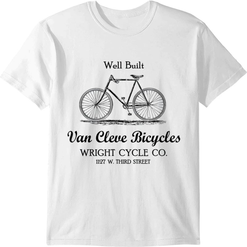 Van Cleve Antique Bicycle Wright Brothers Cycle T-shirt